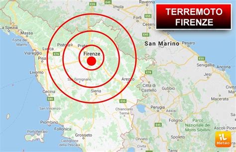 terremoto a firenze 2023